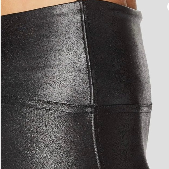 Spanx Faux Leather Moto Leggings - Picture 5 of 12